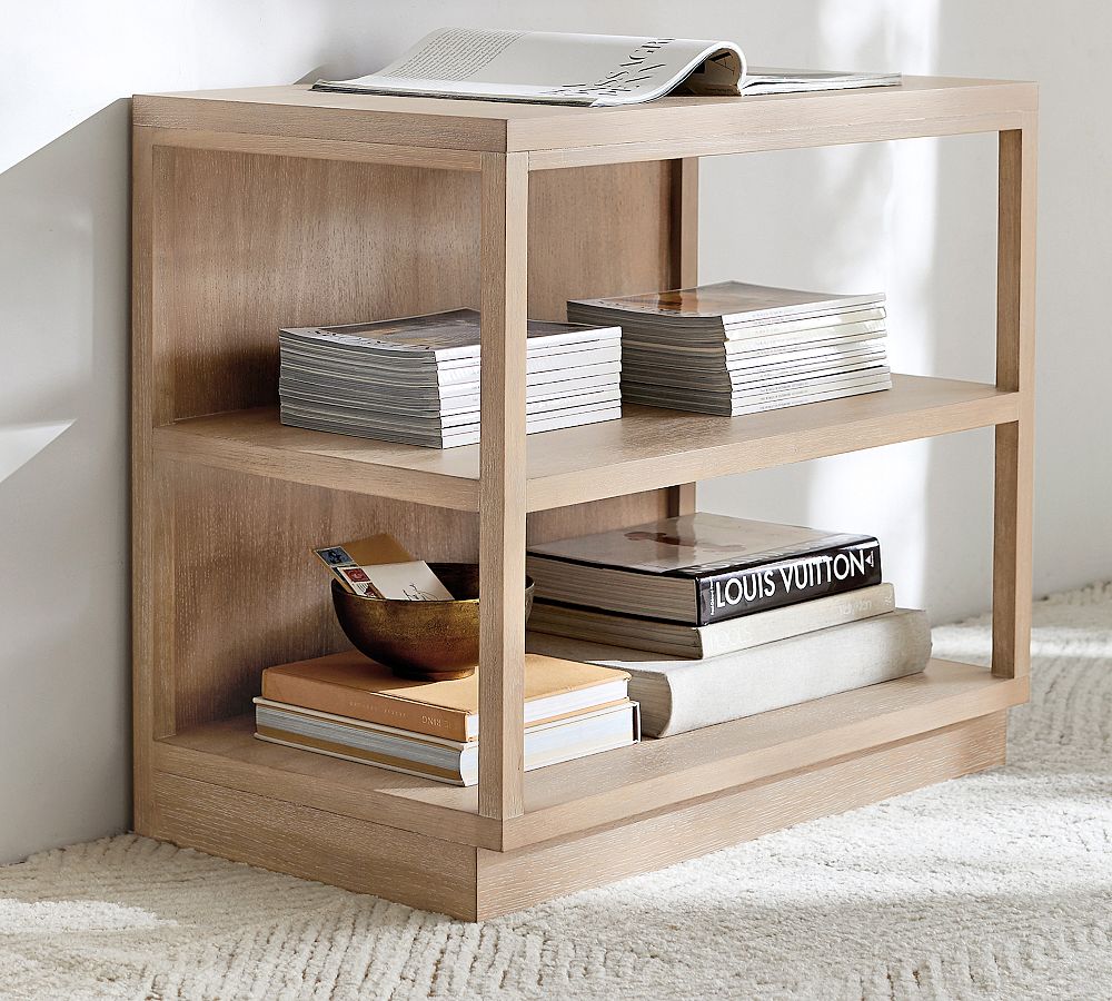 Pacific 2-Shelf Wide Bookcase (34") by Pottery Barn