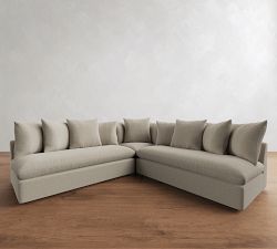 Union Scatterback Armless 3-Piece L-Shaped Sectional (107")