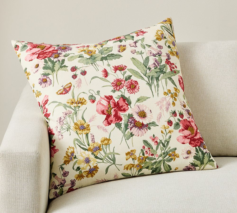Augustine Garden Reversible Printed Pillow Cover