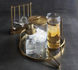 Bleecker Glass Bar Tray