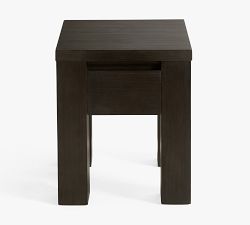 Folsom Rectangular Storage Side Table (18")