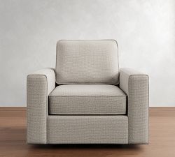 Fremont Square Arm Swivel Chair