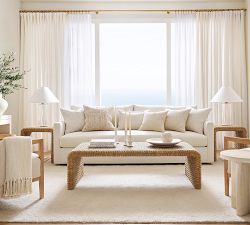 Raindrop Embroidered Pillow