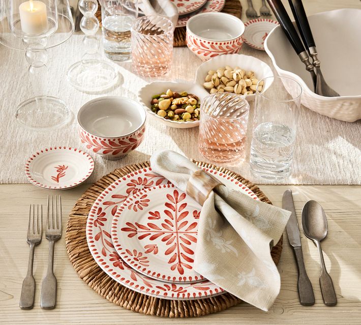 Shell Stoneware Multi-Condiment Server | Pottery Barn