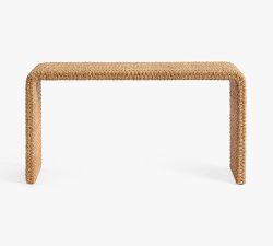 Capitola Woven Console Table (58")