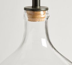 Clift Glass Table Lamp (30")