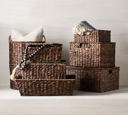 Raleigh Handwoven Seagrass Utility Baskets