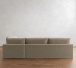 Westwood Slim Arm Deep Seat Return Bumper Sectional (119"-131")