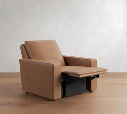 Larkspur Leather Power Recliner