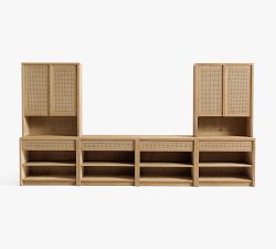 Marina Cane 6-Piece Storage Shelf Set (144")