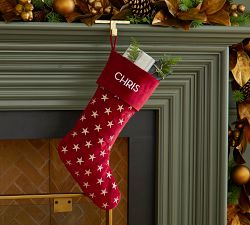 Vintage Star Stocking