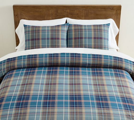 Woodrow Plaid Duvet Cover