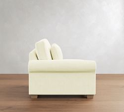 Build Your Own PB Comfort Modern Roll Arm Deep Seat Sectional