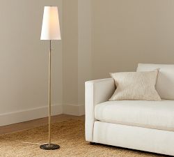 Harrison Metal Adjustable Floor Lamp (50")