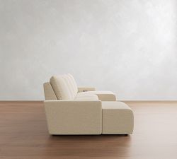 Larkspur Power Reclining Double Chaise Sectional (146"-172")