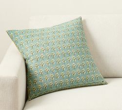 Bette Floral Reversible Embroidered Pillow