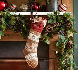 Fair Isle Stocking