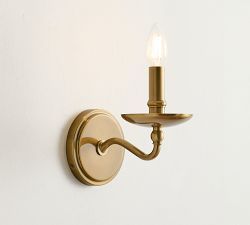 Lucca Iron Single Sconce (8")