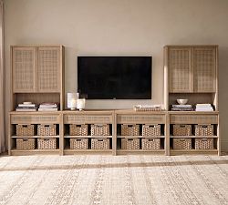 Marina Cane 6-Piece Storage Shelf Set (144")