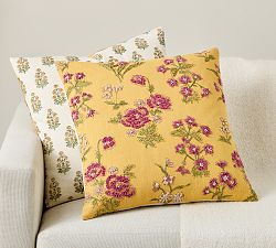 Redmond Floral Reversible Embroidered Pillow
