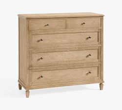 Sausalito 5-Drawer Tall Wide Dresser (50")