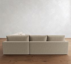 Westwood Slim Arm Deep Seat 3-Piece Wedge Sectional (130")