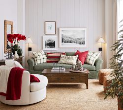 Ashlynn Windowpane Plaid Pillow