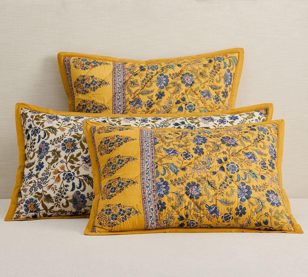 Bette Reversible Quilted Sham by Pottery Barn