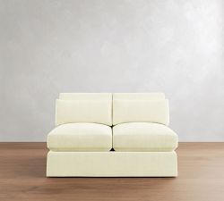 PB Comfort Modern Roll Arm Deep Seat Sectional Component Replacement Slipcovers