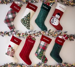 Textured Chenille Stocking