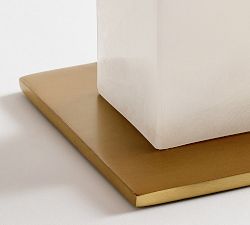 Windham Stone Block Table Lamp (21")