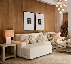 Windham Stone Block Table Lamp (21")