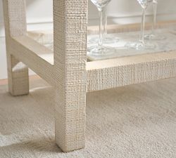 Cape Woven Bar Cart (32")