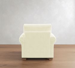 PB Comfort Modern Roll Arm Deep Seat Chair