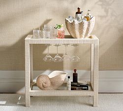 Cape Woven Bar Cart (32")