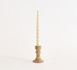 Flameless Spiral Taper Candle