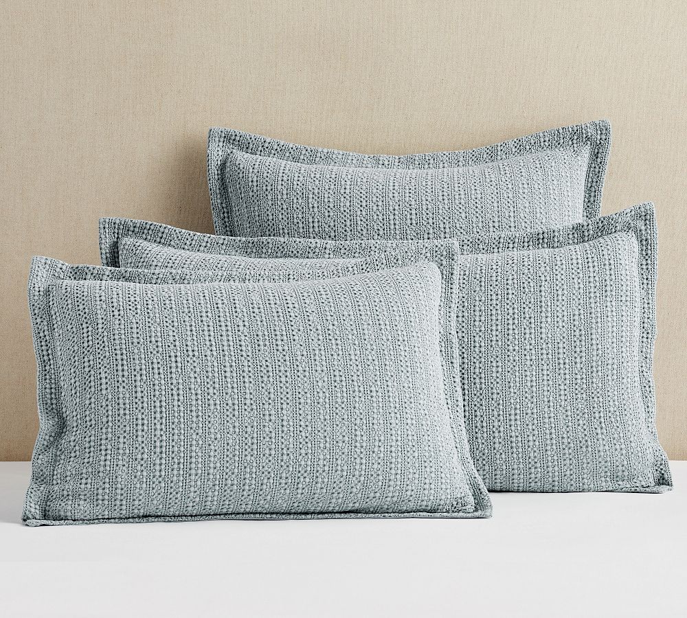 Honeycomb Cotton Sham by Pottery Barn