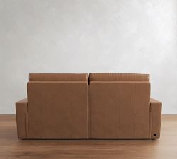 Larkspur Leather Power Reclining Sofa (86")