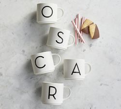 Mason Stoneware Stackable Alphabet Mug