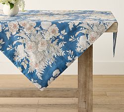 Bethany Embroidered Organic Cotton Table Throw