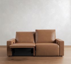Larkspur Leather Power Reclining Sofa (86")