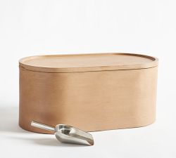 Paxton Pet Bowl Stand With Storage