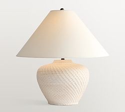 Teagan Ceramic Table Lamp (22")