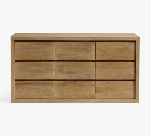 Cayman 9-Drawer Dresser, Heirloom Wheat