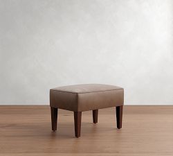 Champlain Leather Ottoman