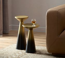 Lunenburg Round Accent Tables, Set Of 2 (9"-11")