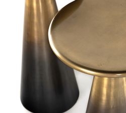 Lunenburg Round Accent Tables, Set Of 2 (9"-11")