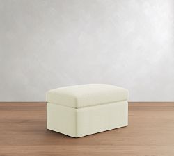 Reya Slipcovered Ottoman