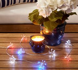Americana Fireworks String Lights
