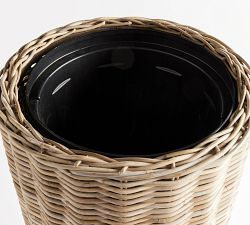 Diego Handwoven Rattan Planters